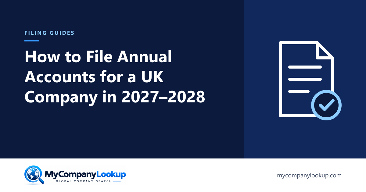 How to File Annual Accounts for a UK Company in 2027 and 2028