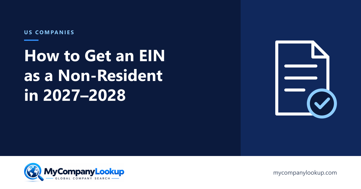 How to Get an EIN for a US LLC as a Non-Resident in 2027 and 2028